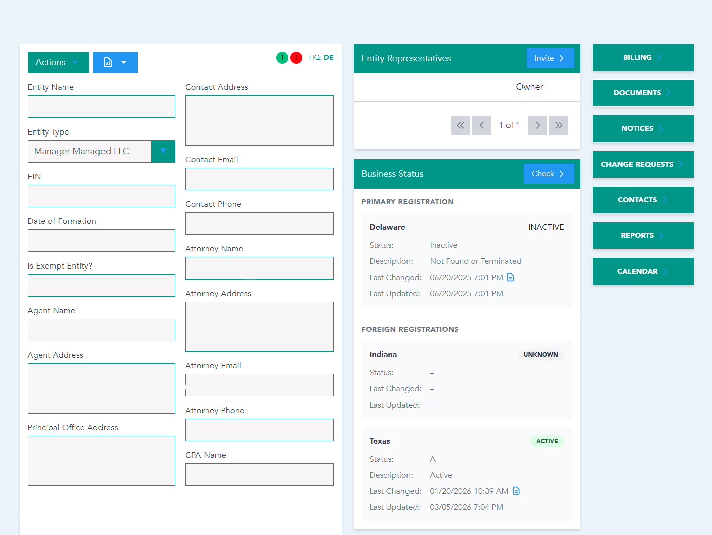Entity Management & Compliance Services | Venture Vault
